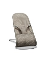 Little Pea BabyBjorn Bouncer Bliss-grey-beige-mesh